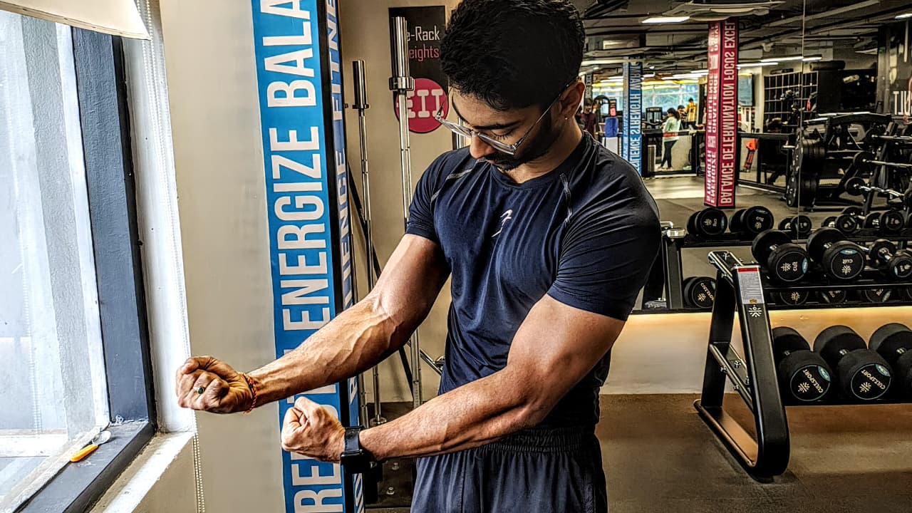 Fitness gym interior